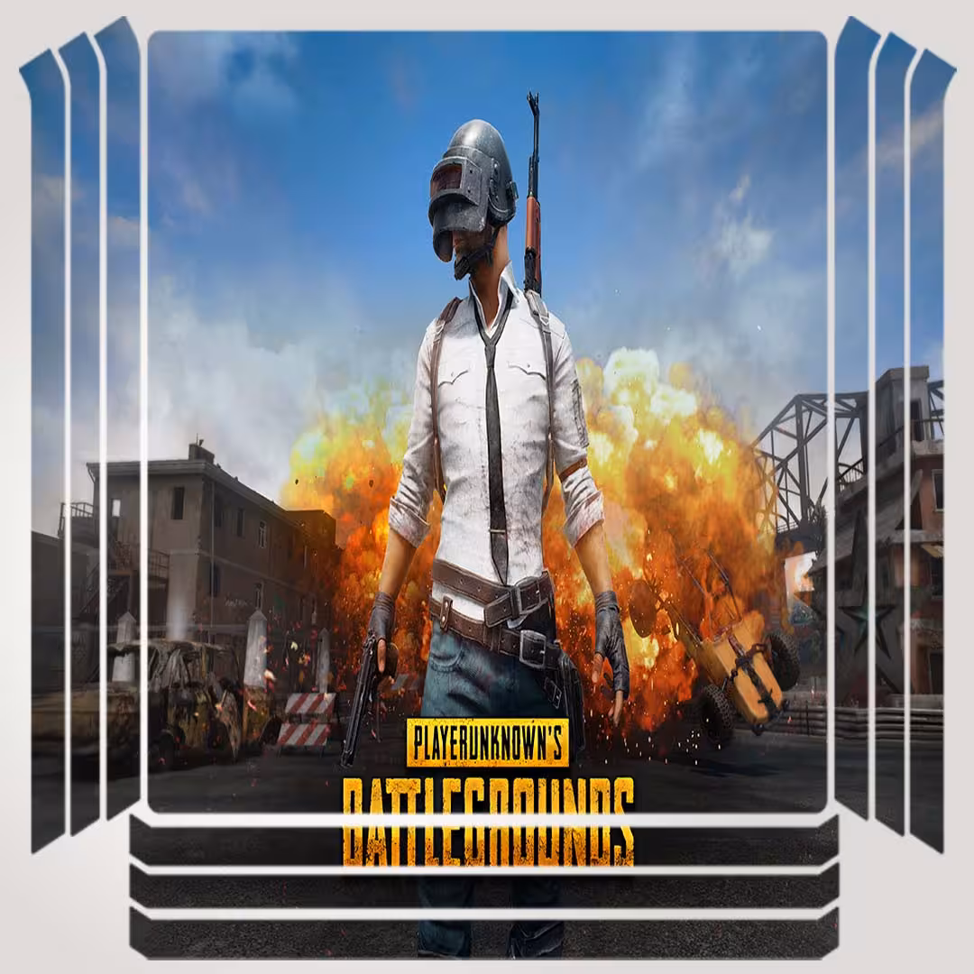 برچسب پلی استیشن ۴ مدل playerunknowns battlegrounds کد PSP-331 