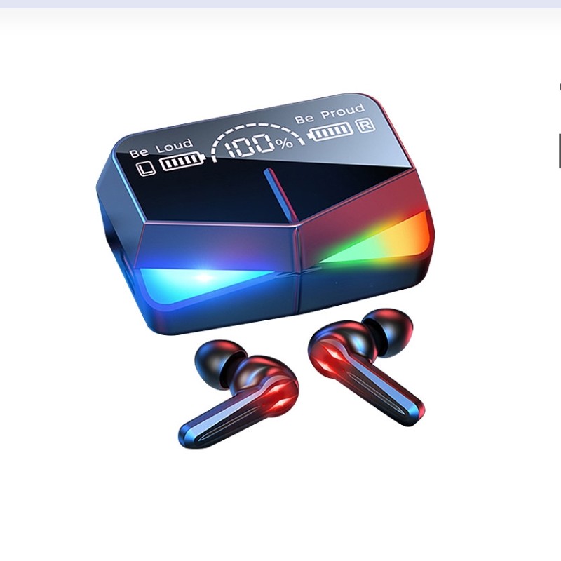 هندزفری بلوتوثی m28 درجه یک دارای پاوربانک اظطراری