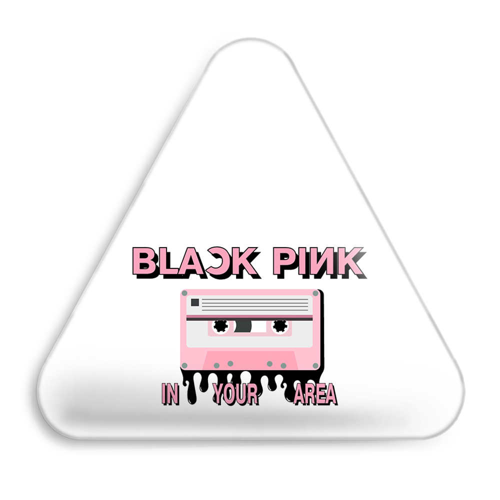 پیکسل خندالو طرح گروه موسیقی بلک پینک مدل مثلثی کد 3113