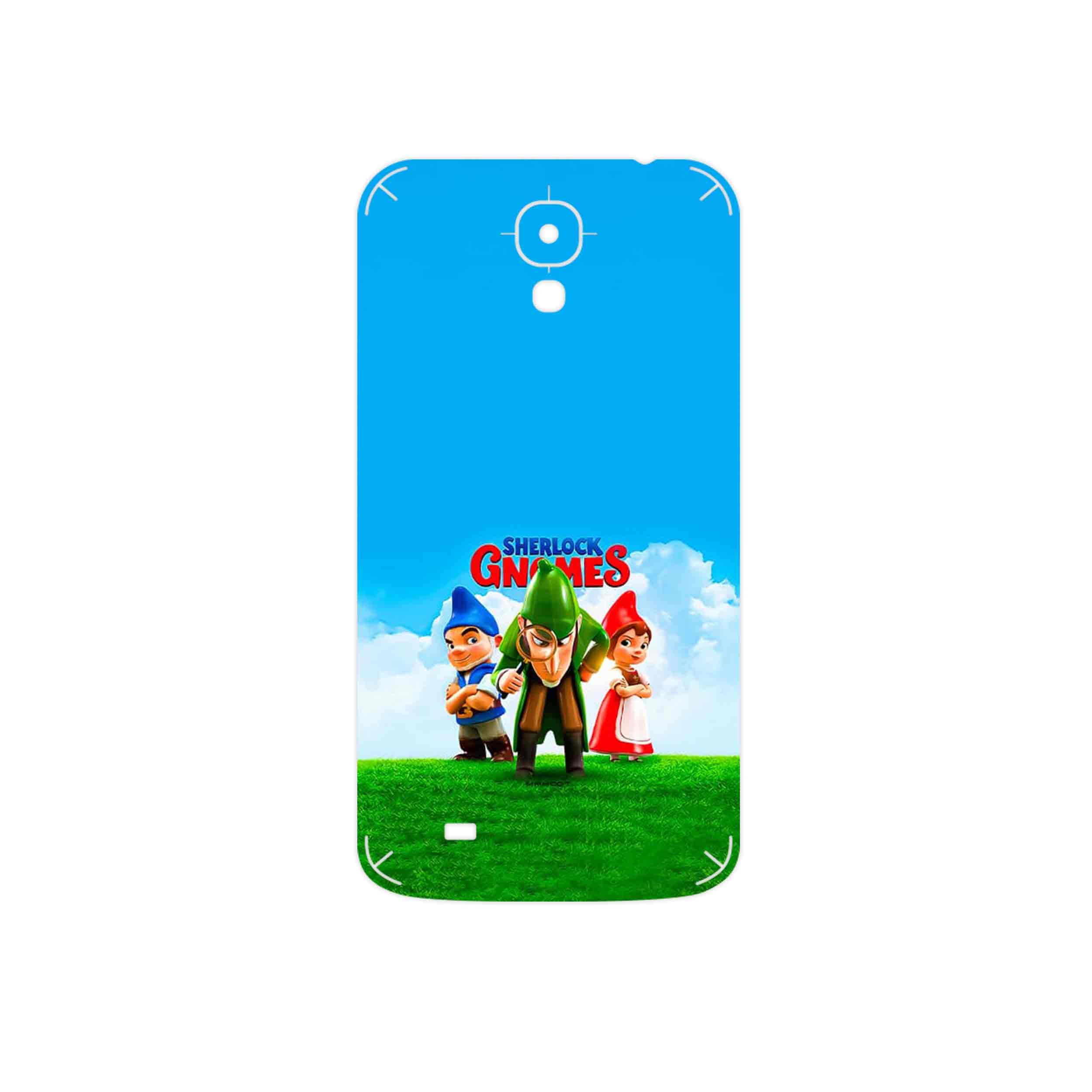 برچسب پوششی ماهوت مدل Sherlock Gnomes مناسب برای گوشی موبایل سامسونگ Galaxy Mega 6.3 I9200