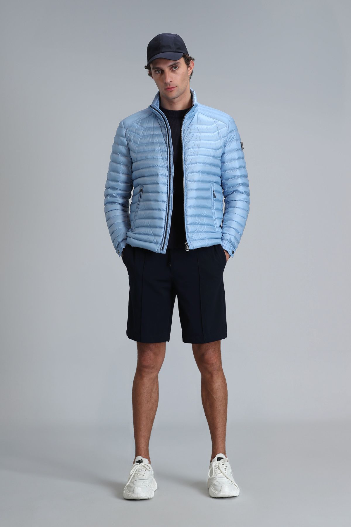 شلوارک و برمودا آبی مردانه SLIM FIT NAVY لوفیان Lufian