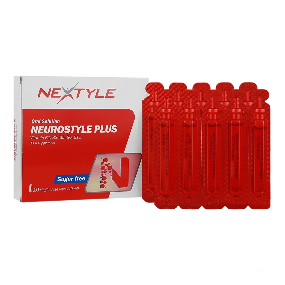 ویال خوراکی نورو استایل پلاس نکستایل-10 عددی
