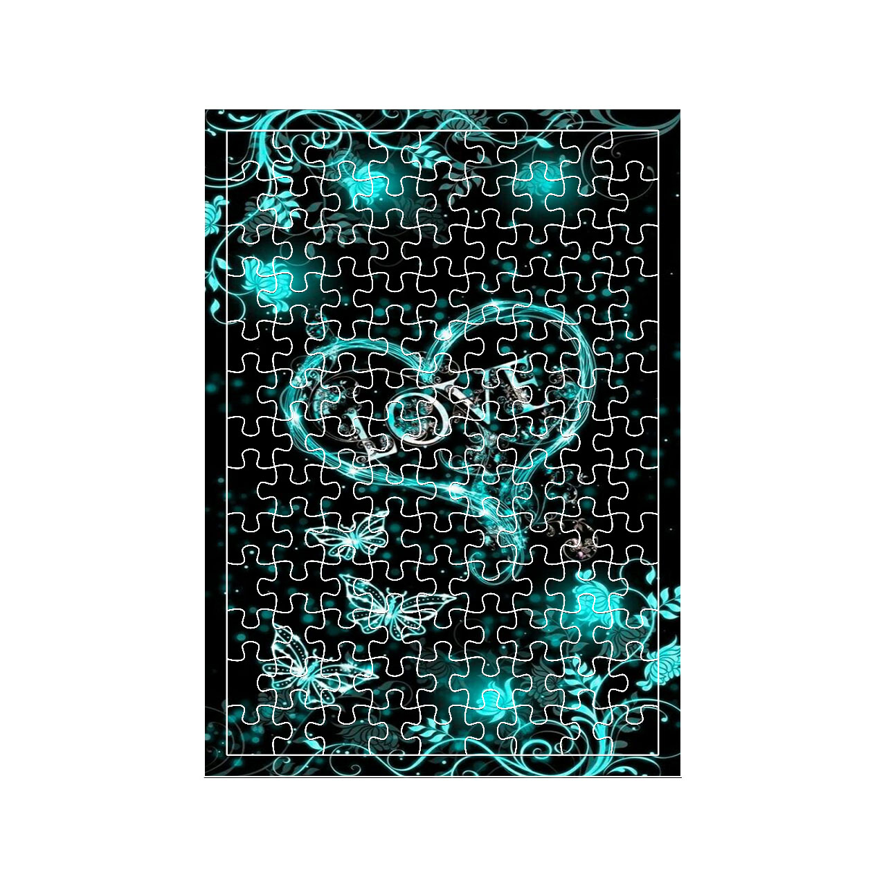 پازل 117 تکه مدل قلب کد 1527