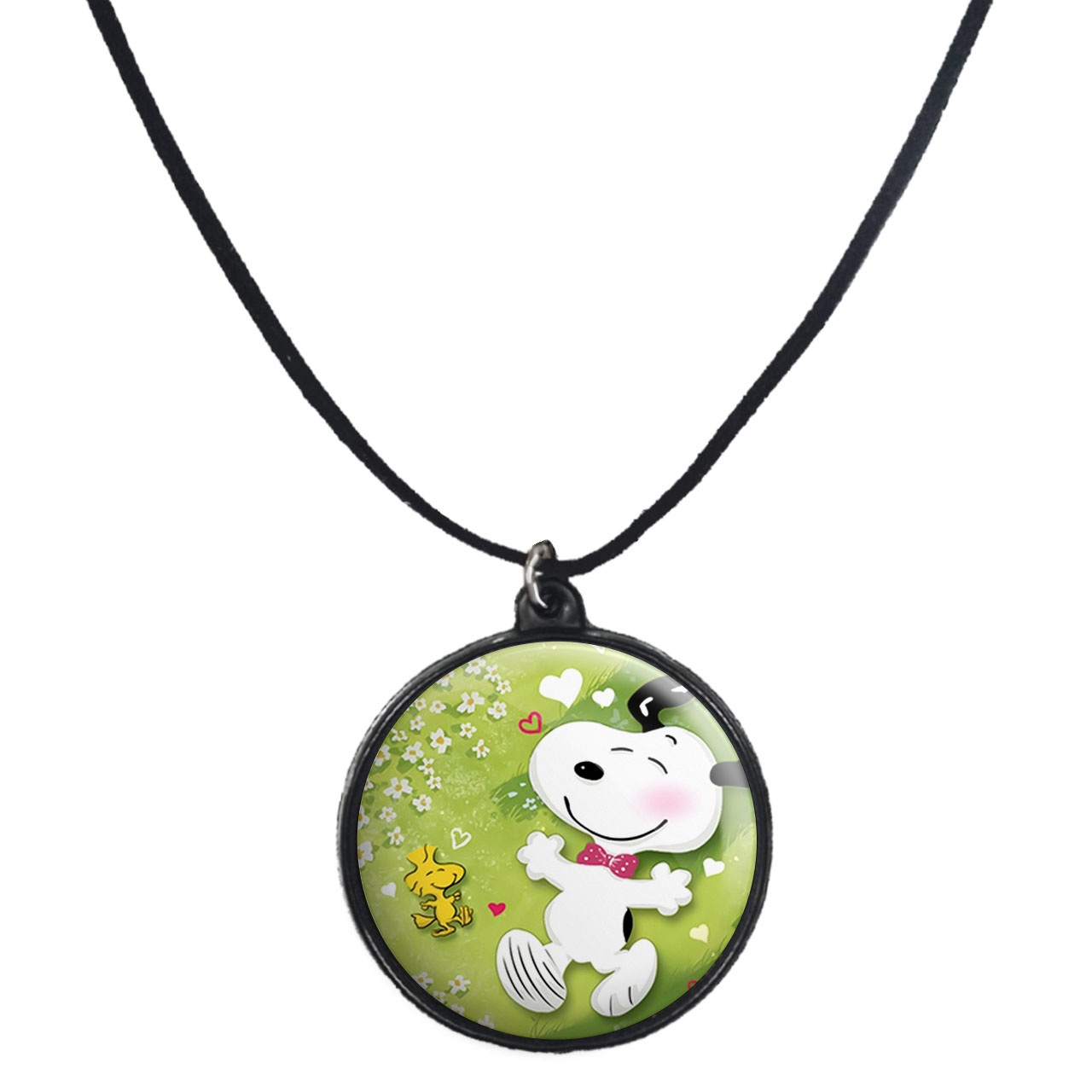 گردنبند پرمانه طرح اسنوپی کد pmb.14559