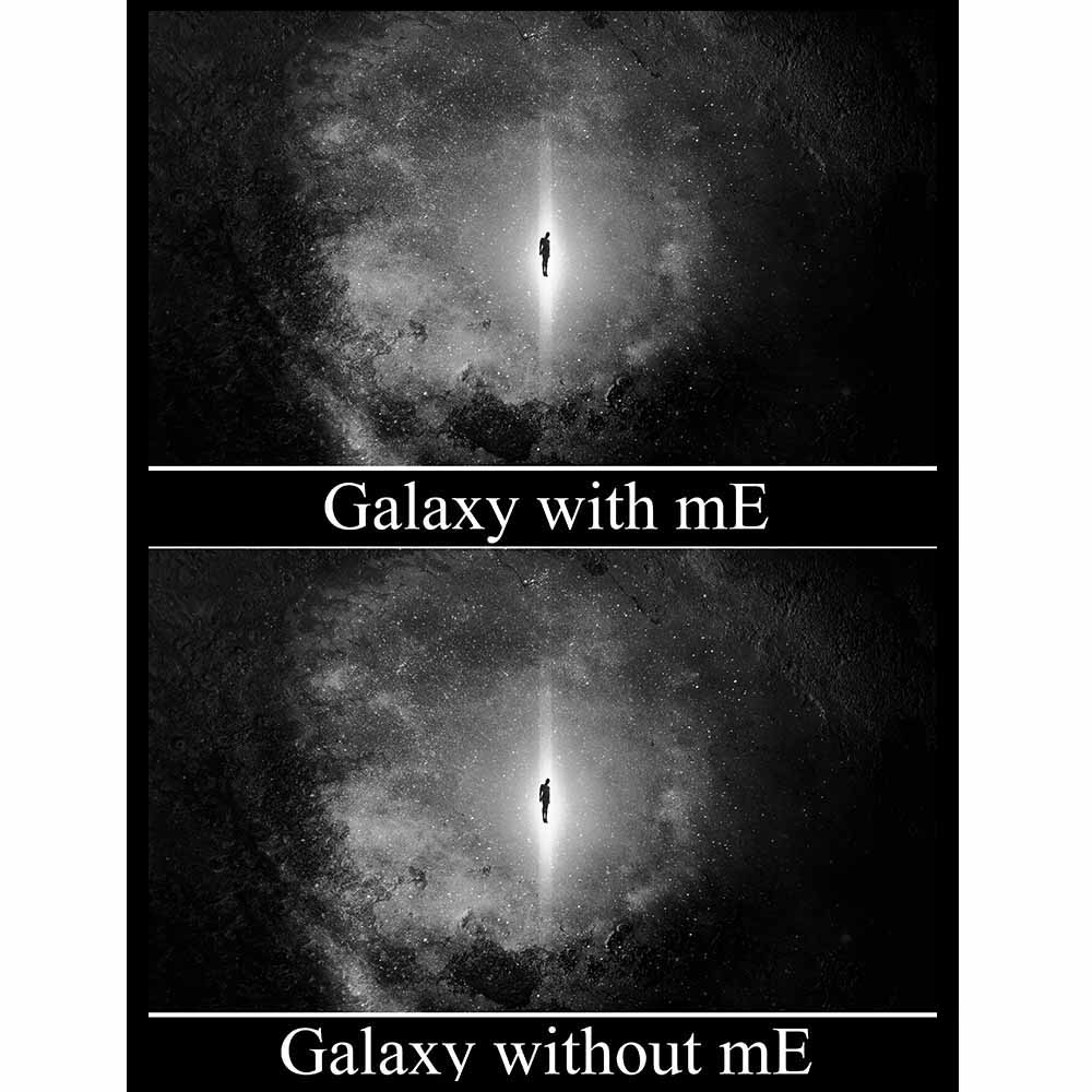 تابلو شاسی مدل Galaxy with me کد 004