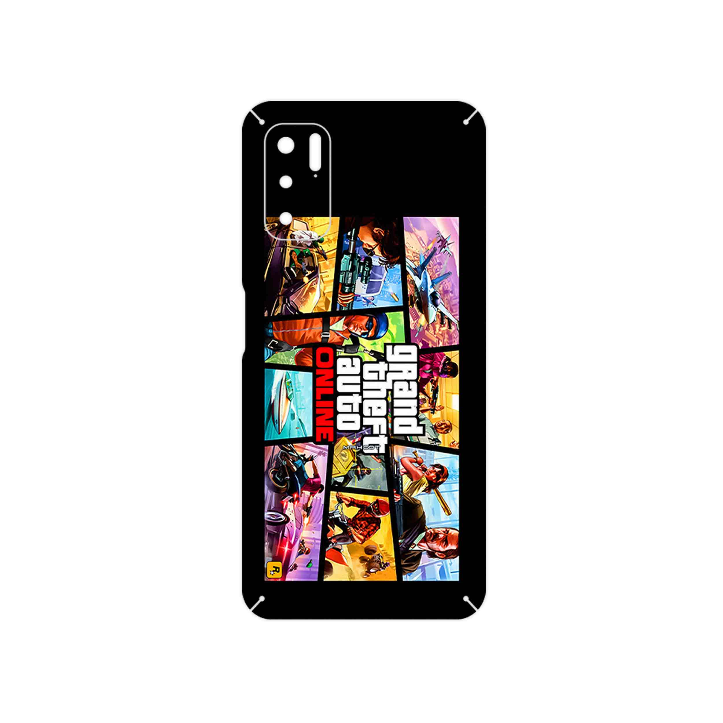 برچسب پوششی ماهوت مدل GTA Online Game Series مناسب برای گوشی موبایل شیائومی Redmi Note 10 5G