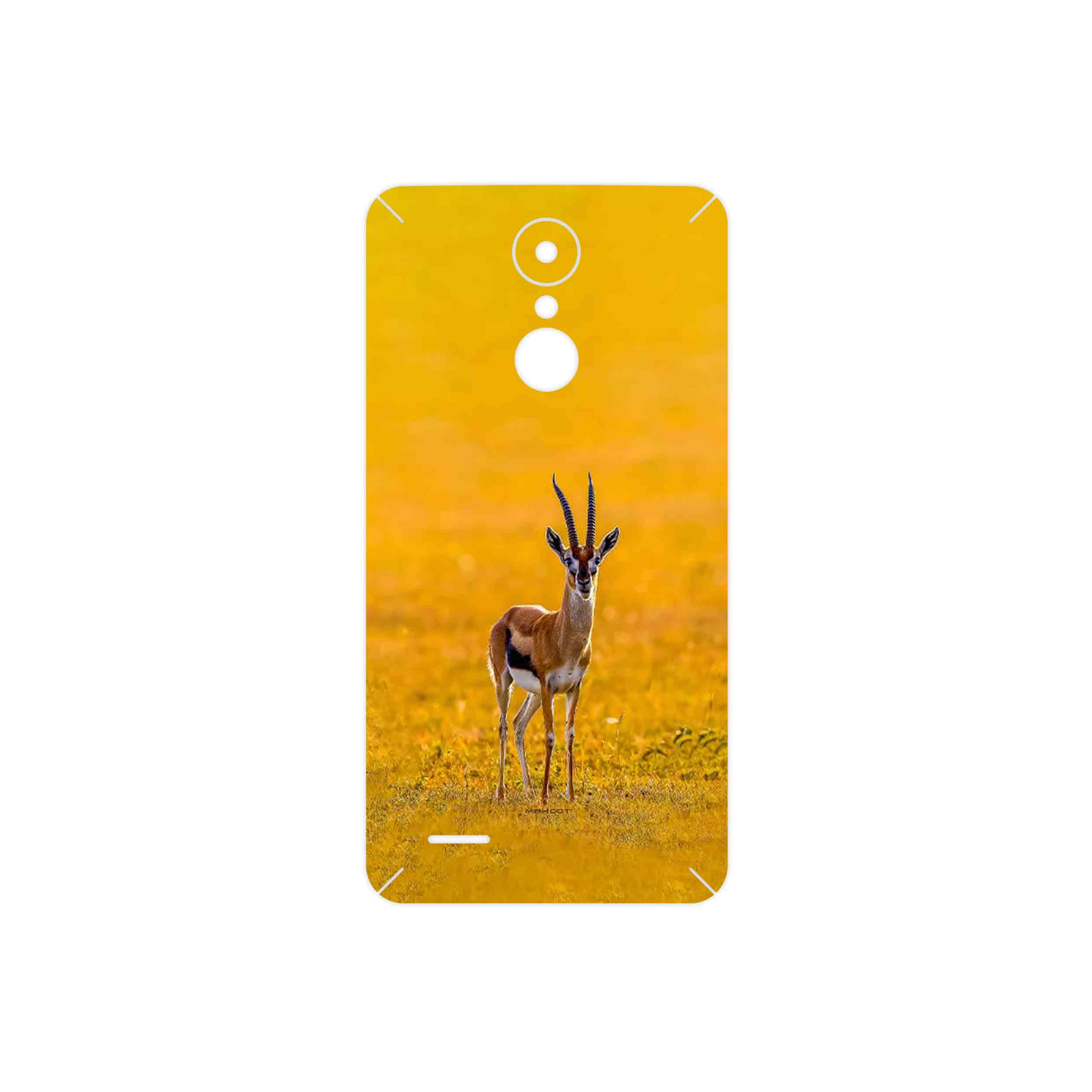 برچسب پوششی ماهوت مدل Gazelle مناسب برای گوشی موبایل ال جی K8 2017
