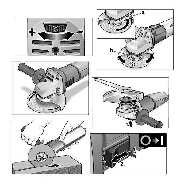 مینی فرز مدل L3709-115 فلکس