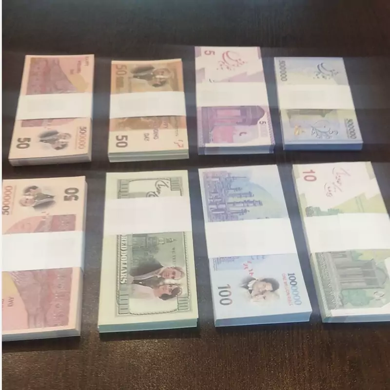 اسکناس قلابی شادباش عروسی و تزیینی 1 بسته