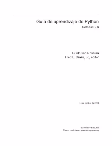 خرید و دانلود نسخه کامل کتاب Guía de aprendizaje de Python