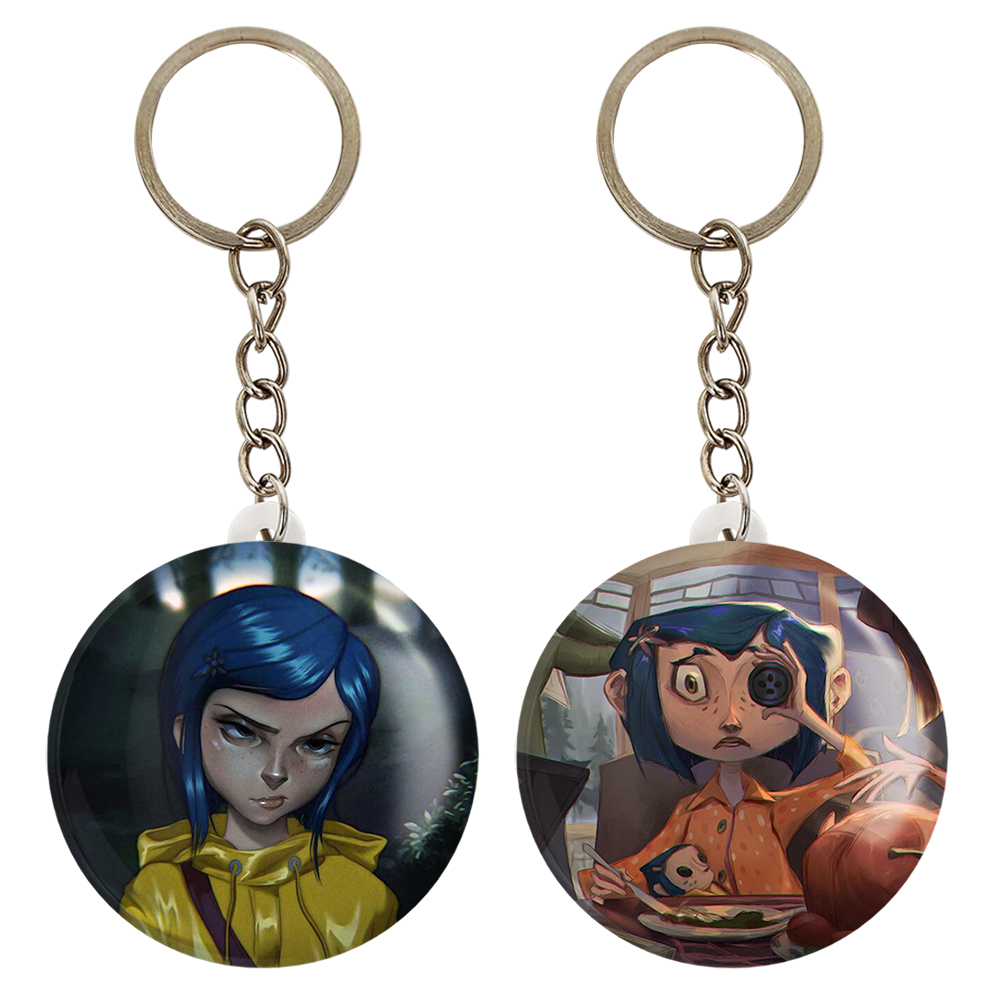 جاکلیدی خندالو مدل کورالاین Coraline کد 2078020778 مجموعه 2 عددی