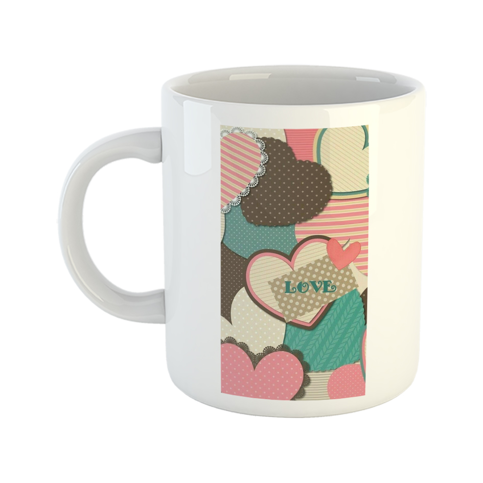 ماگ طرح عشق مدل L27