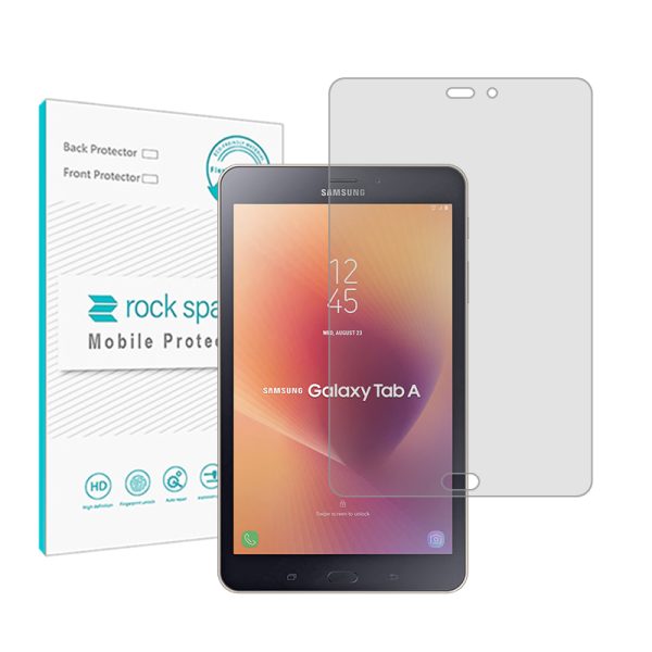گلس تبلت سامسونگ Galaxy Tab A 80 (2017) مدل نانو هیدروژل شفاف برند راک اسپیس کد 13540L