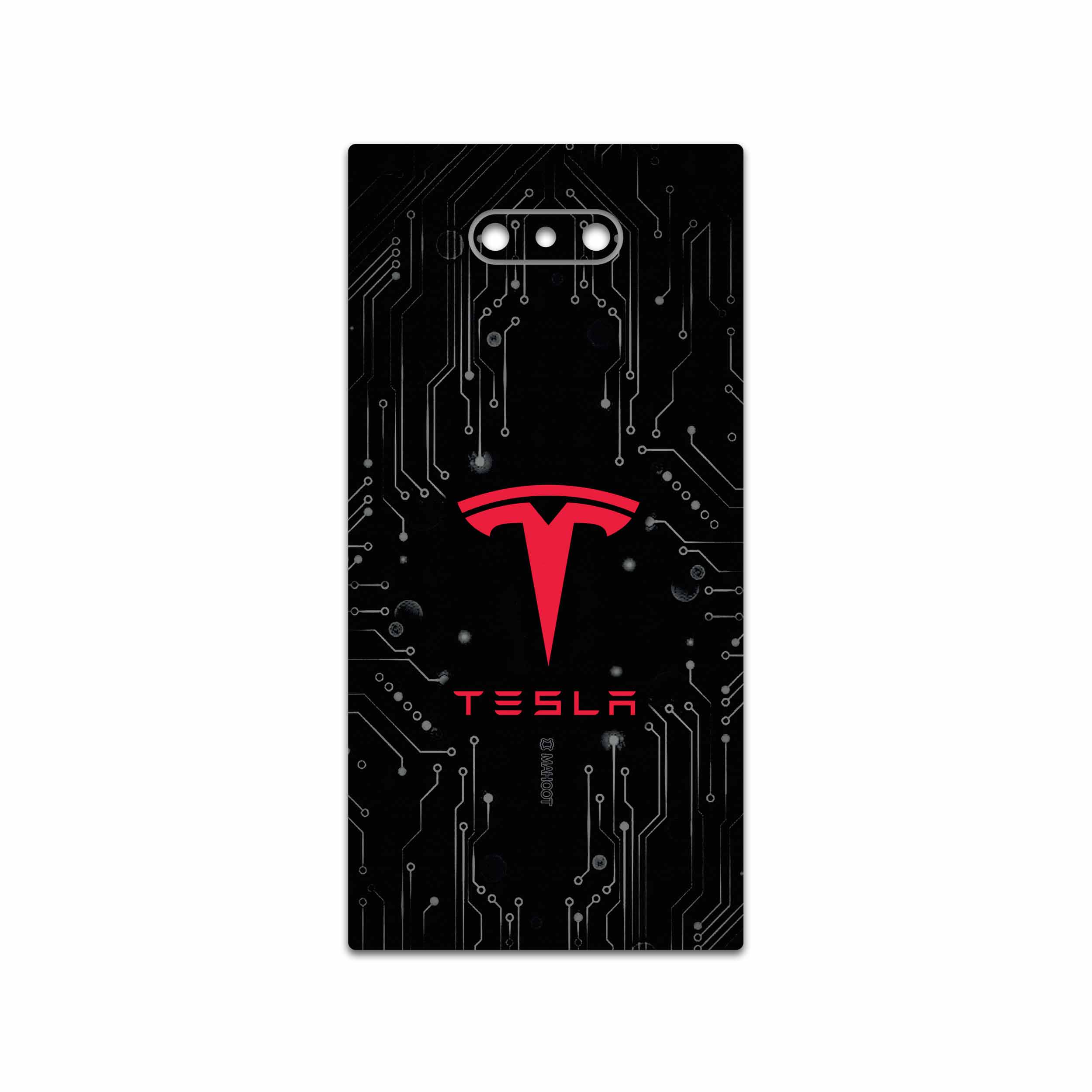 برچسب پوششی ماهوت مدل TESLA مناسب برای گوشی موبایل ریزر Phone 2