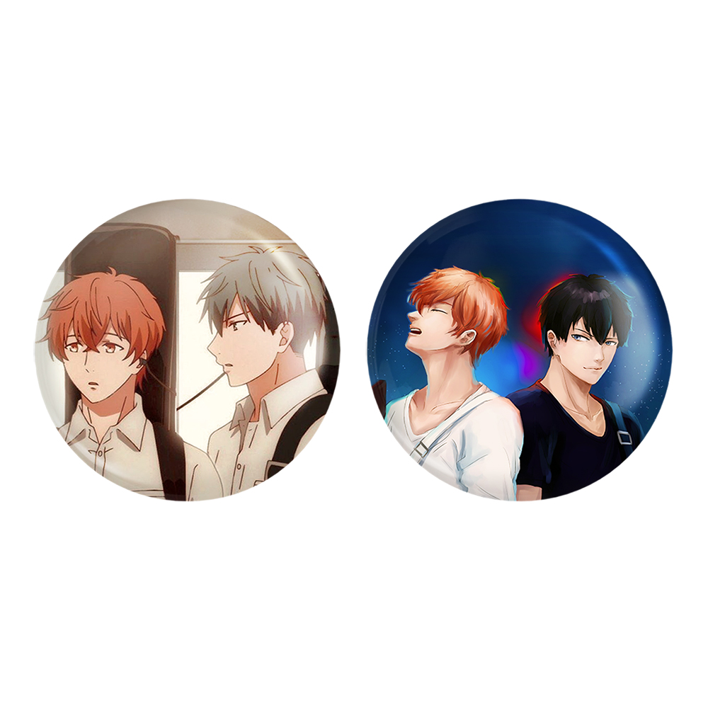 پیکسل خندالو مدل مافویو و ریتسوکا انیمه گیون کد 1308513094 مجموعه 2 عددی