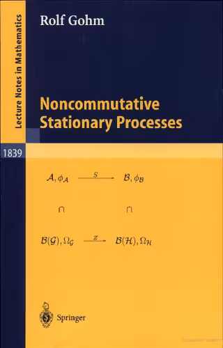 خرید و دانلود نسخه کامل کتاب Noncommutative Stationary Processes
