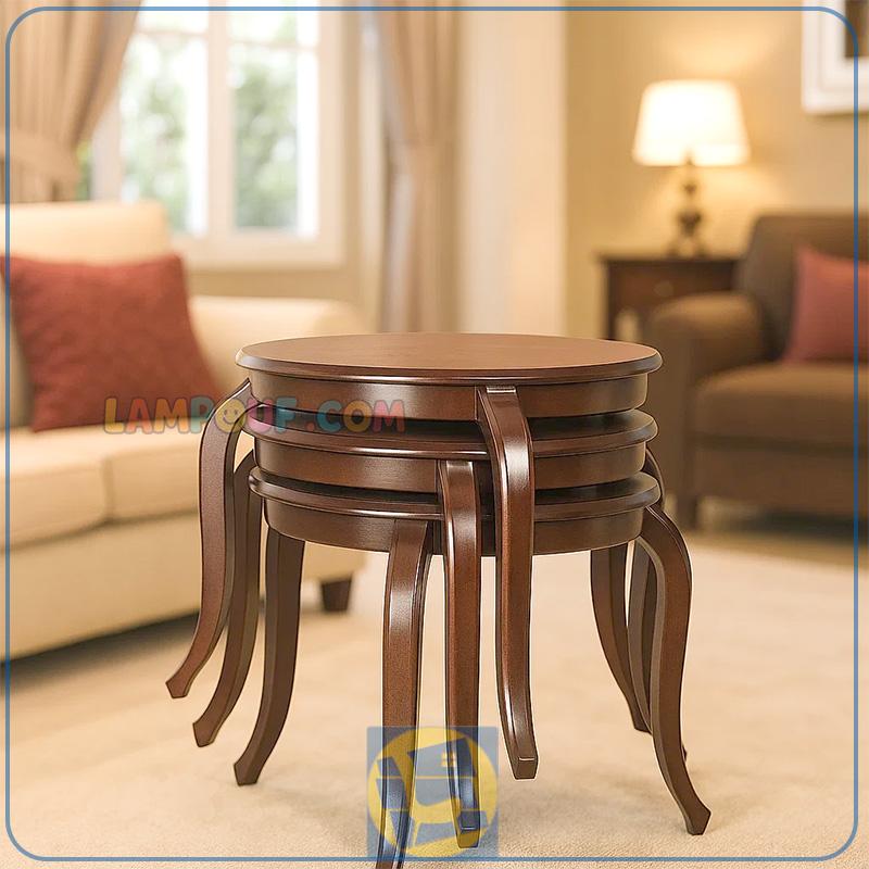 میز عسلی سه تکه HOA0088