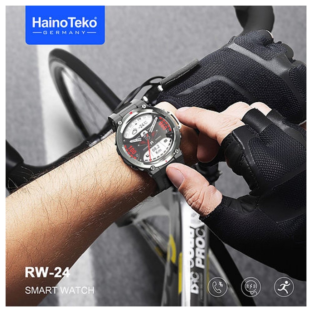 ساعت هوشمند هاینو تکو rw24 اصلی به همراه عینک و کیف کمری ارسال سریع