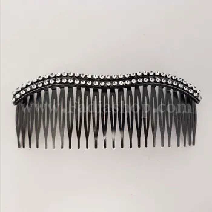 شانه طرح نگین مشکی