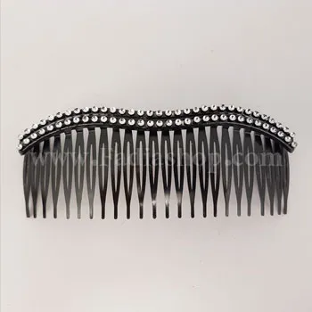 شانه طرح نگین مشکی