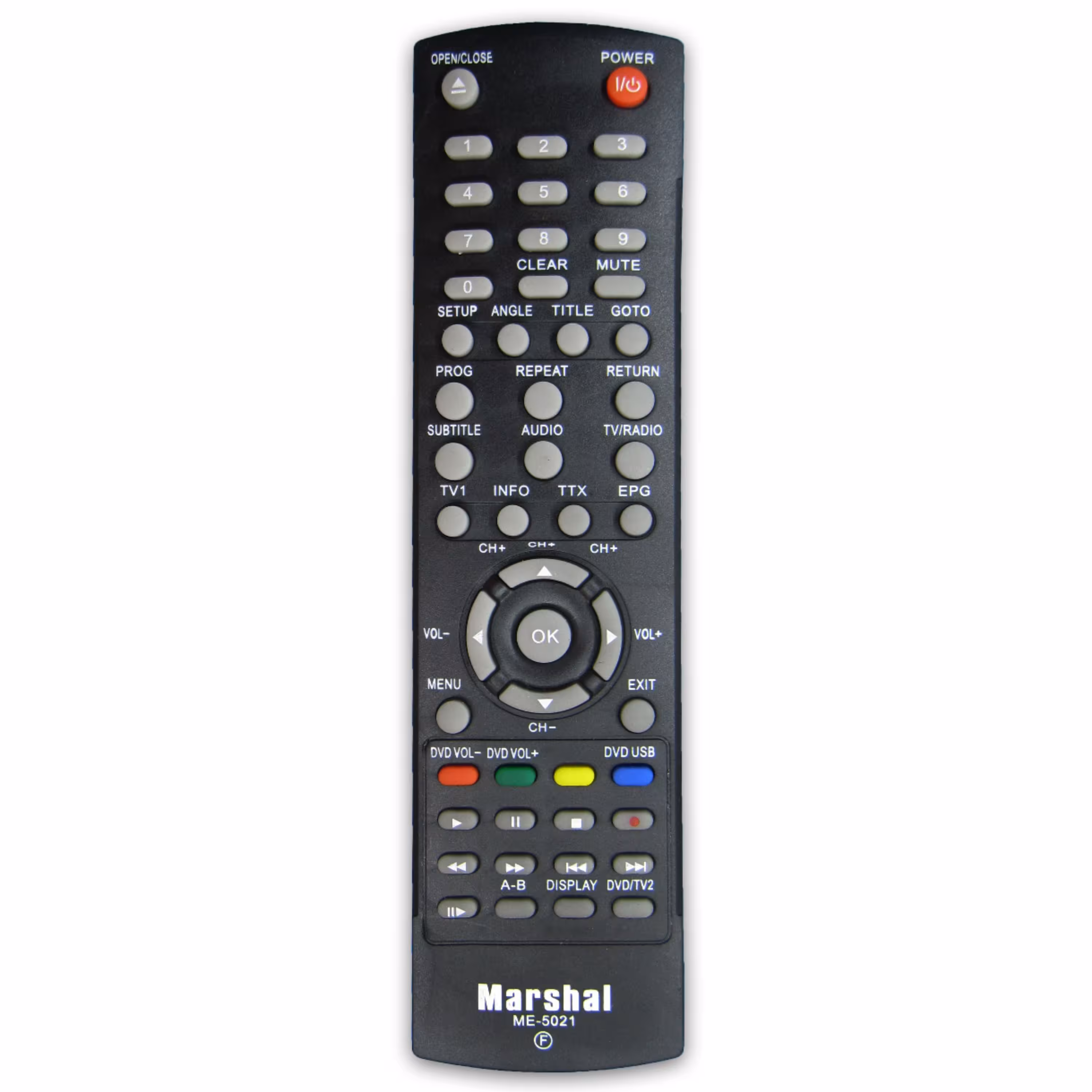 کنترل گیرنده دیجیتال مارشال MARSHAL مدل ME-5021(DVD خور)