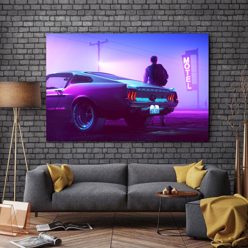 تابلو شاسی طرح سینما مدل Drive کد 427