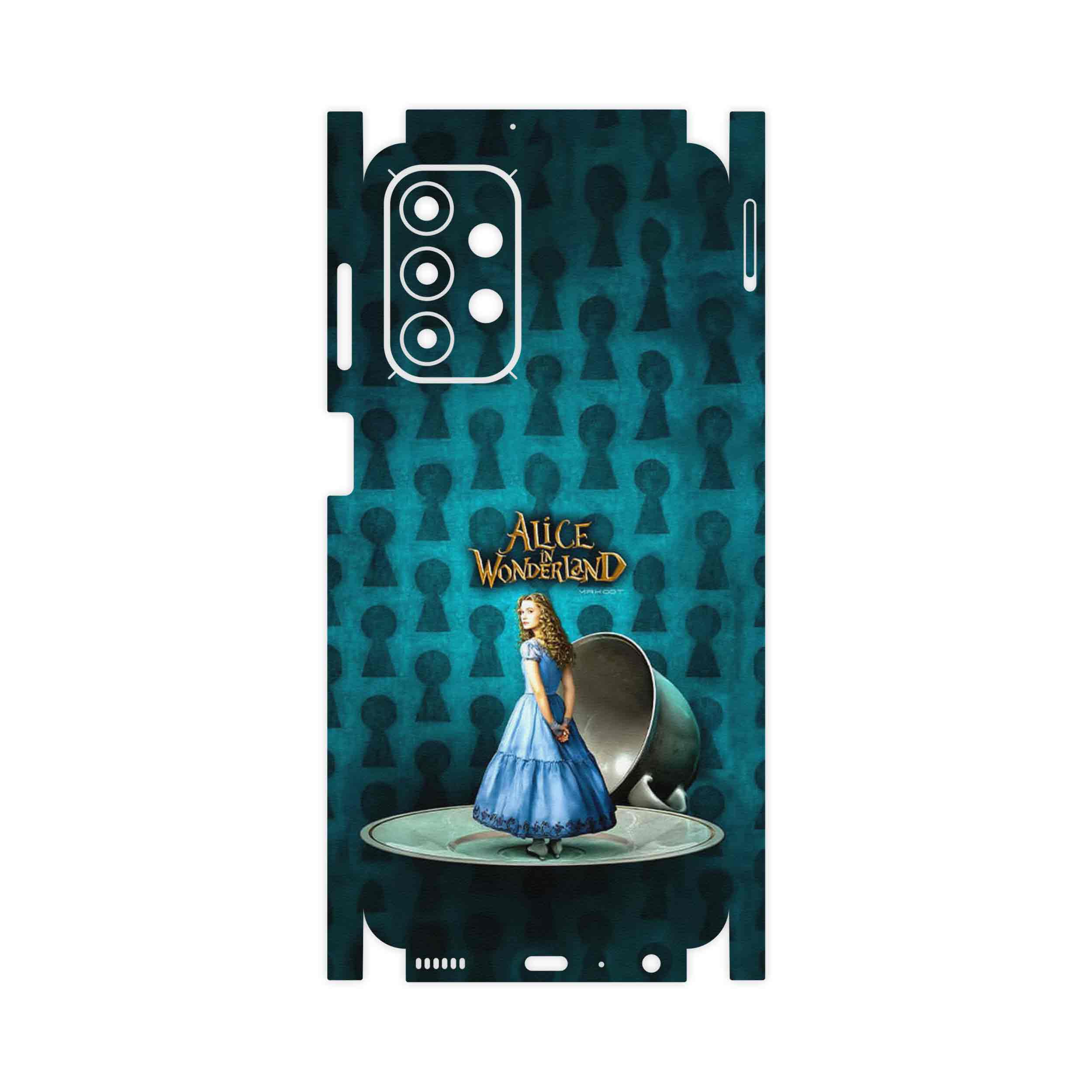 برچسب پوششی ماهوت مدل Alice in Wonderland-FullSkin مناسب برای گوشی موبایل سامسونگ Galaxy A23