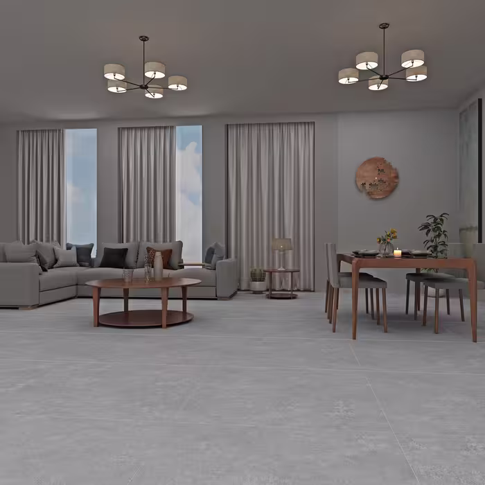 سرامیک کف توکیو سیلور مات ایفاسرام 100*100