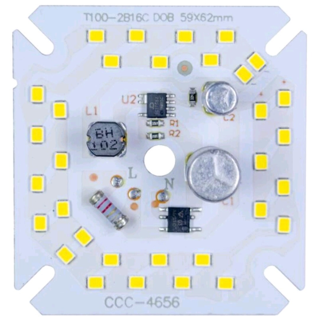 چیپ لامپ 30 وات  هزینه ارسال پست پس کرایه