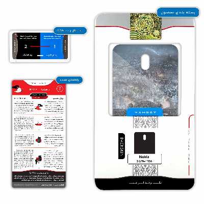 برچسب پوششی ماهوت مدل Game of Thrones مناسب برای گوشی موبایل نوکیا 3.2 TA-1156