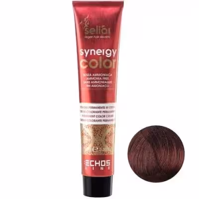 رنگ موی بدون آمونیاک اچ اس لاین فندقی قرمز روشن 5.6