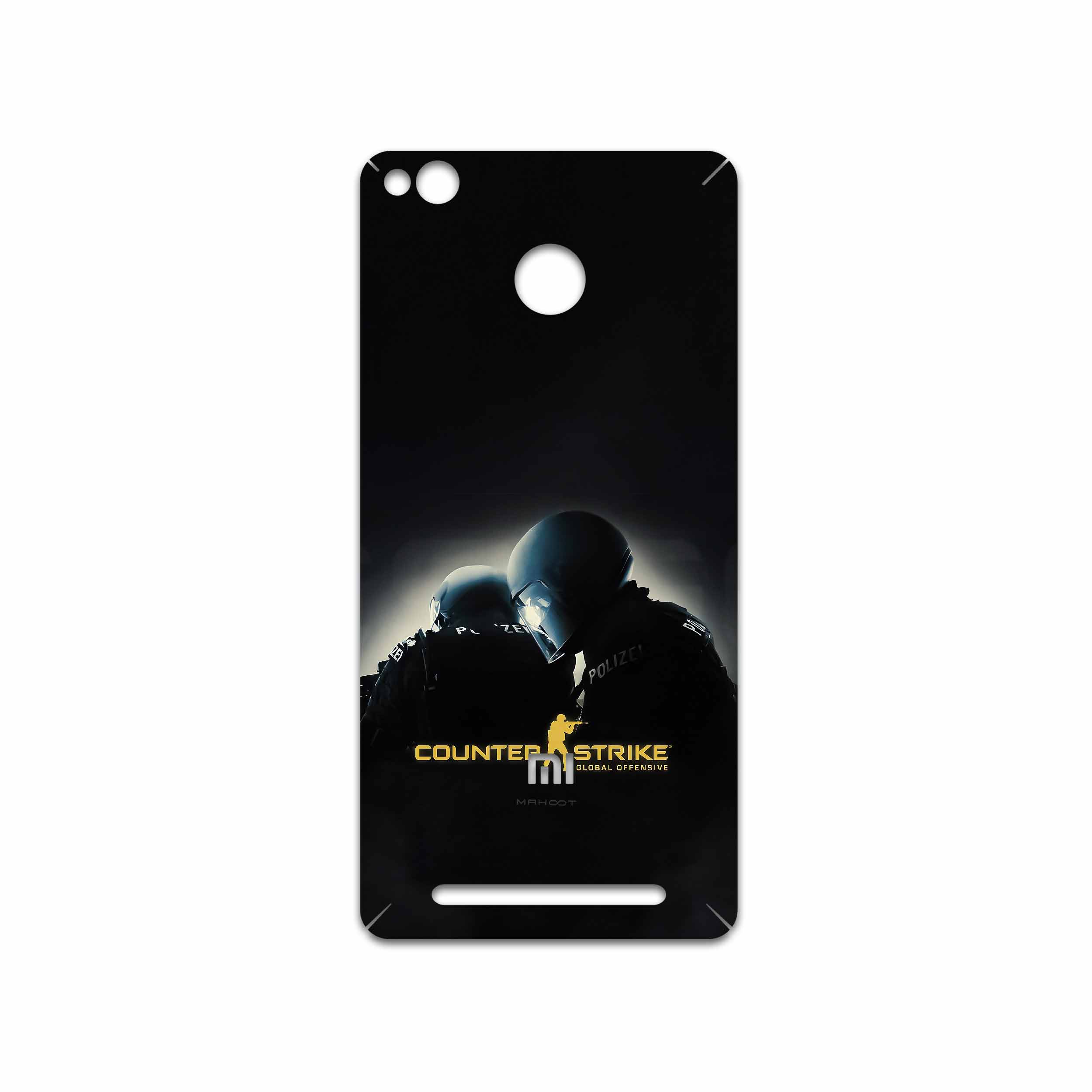 برچسب پوششی ماهوت مدل Counter-Strike مناسب برای گوشی موبایل شیائومی Redmi 3 Pro