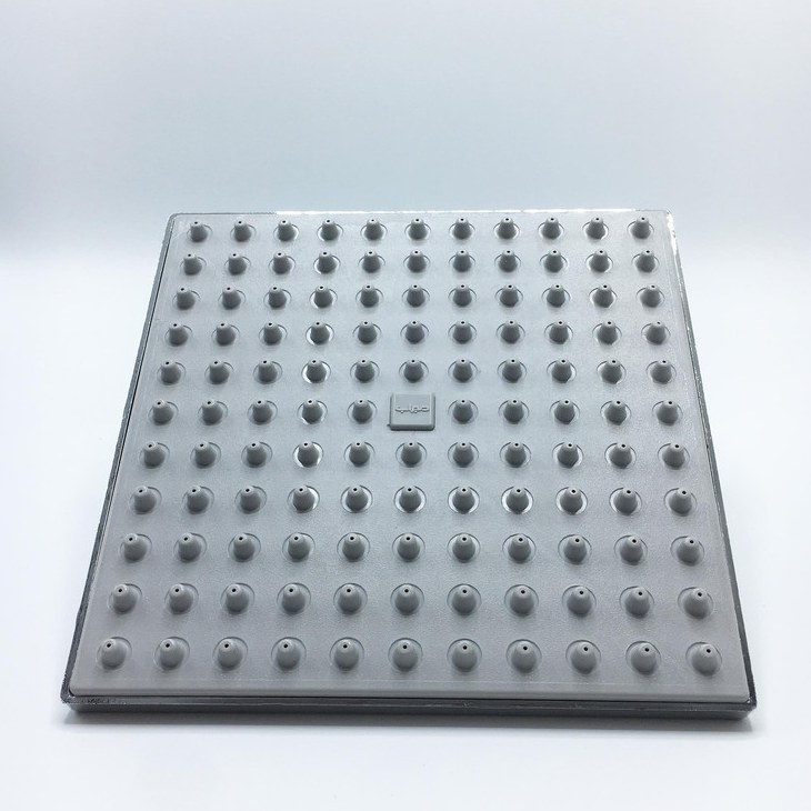 سردوش حمام میراب نقره ای