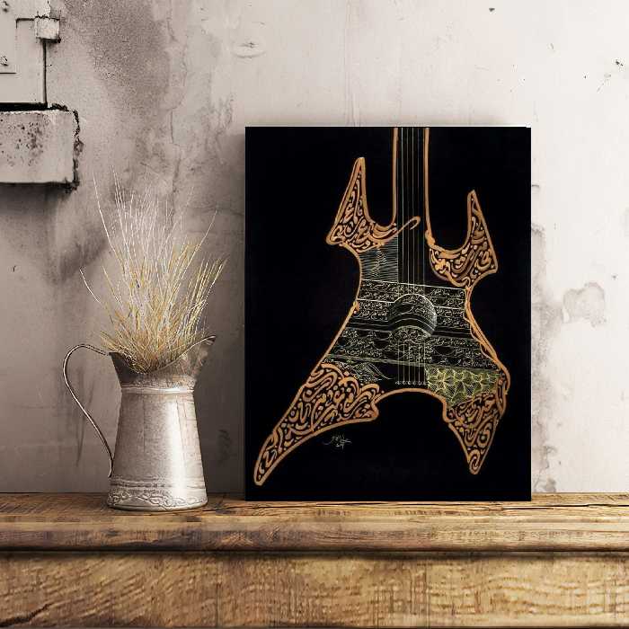 تابلو شاسی گلاک مدل آرت طرح تار کد FART13