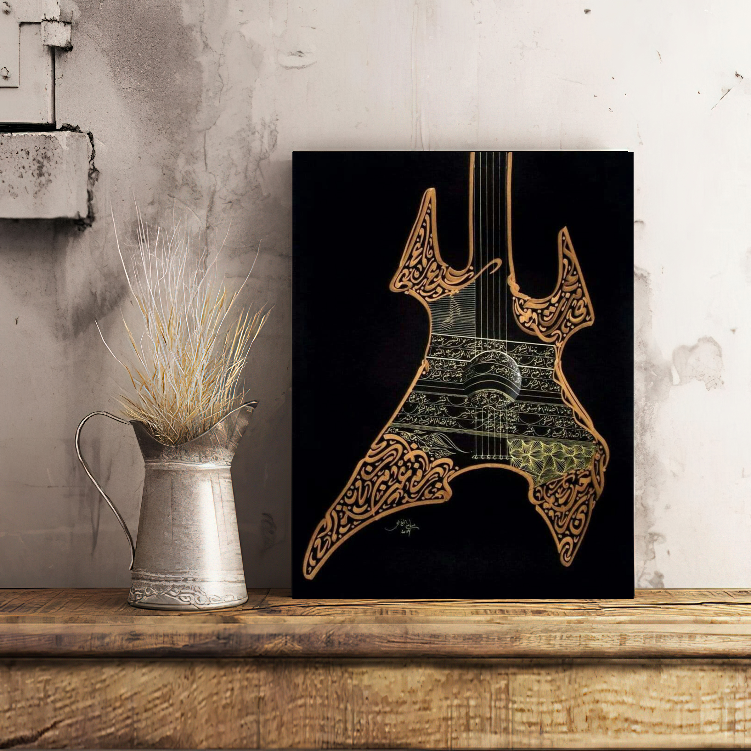 تابلو شاسی گلاک مدل آرت طرح تار کد FART13