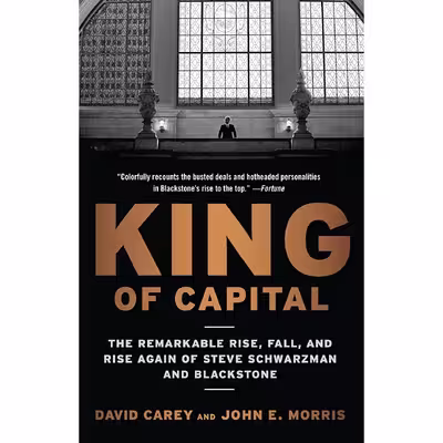 کتاب King of Capital اثر David Carey and John E. Morris انتشارات Currency