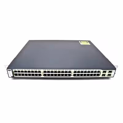 سوییچ 48 پورت POE سیسکو مدل WS-C3750-48PS-S