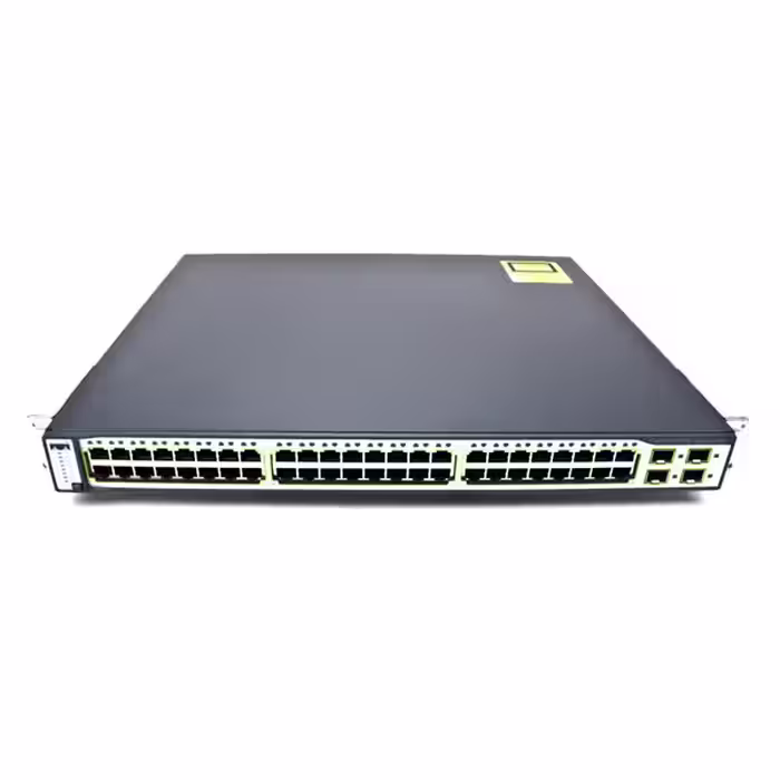 سوییچ 48 پورت POE سیسکو مدل WS-C3750-48PS-S