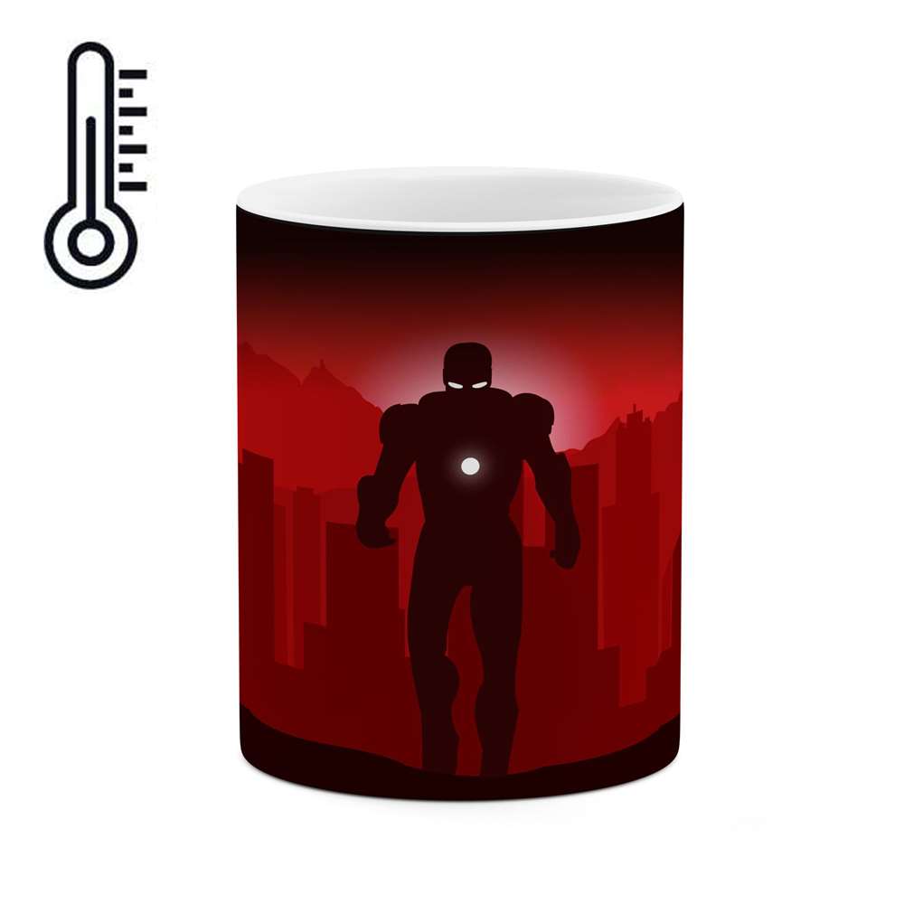 ماگ حرارتی طرح آیرون من  مدل mgph13793