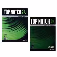 کتاب Top Notch 2A_2B Third Edition اثر جمعی از نویسندگان انتشارات ابداع 2 جلدی