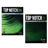 کتاب Top Notch 2A_2B Third Edition اثر جمعی از نویسندگان انتشارات ابداع 2 جلدی