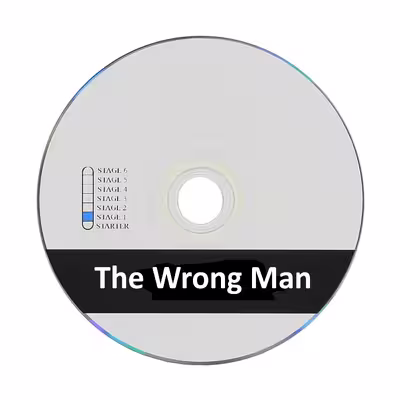 کتاب The Wrong Man اثر Kris Anderson انتشارات هدف نوین