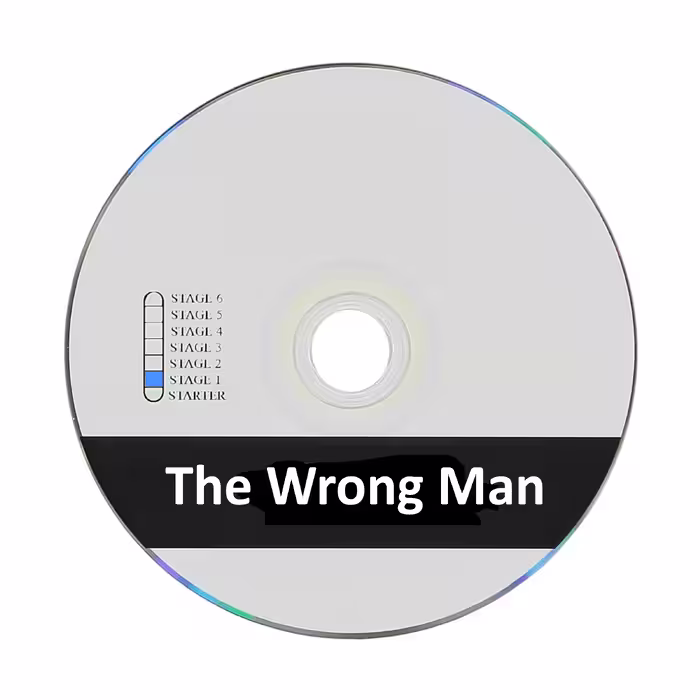 کتاب The Wrong Man اثر Kris Anderson انتشارات هدف نوین