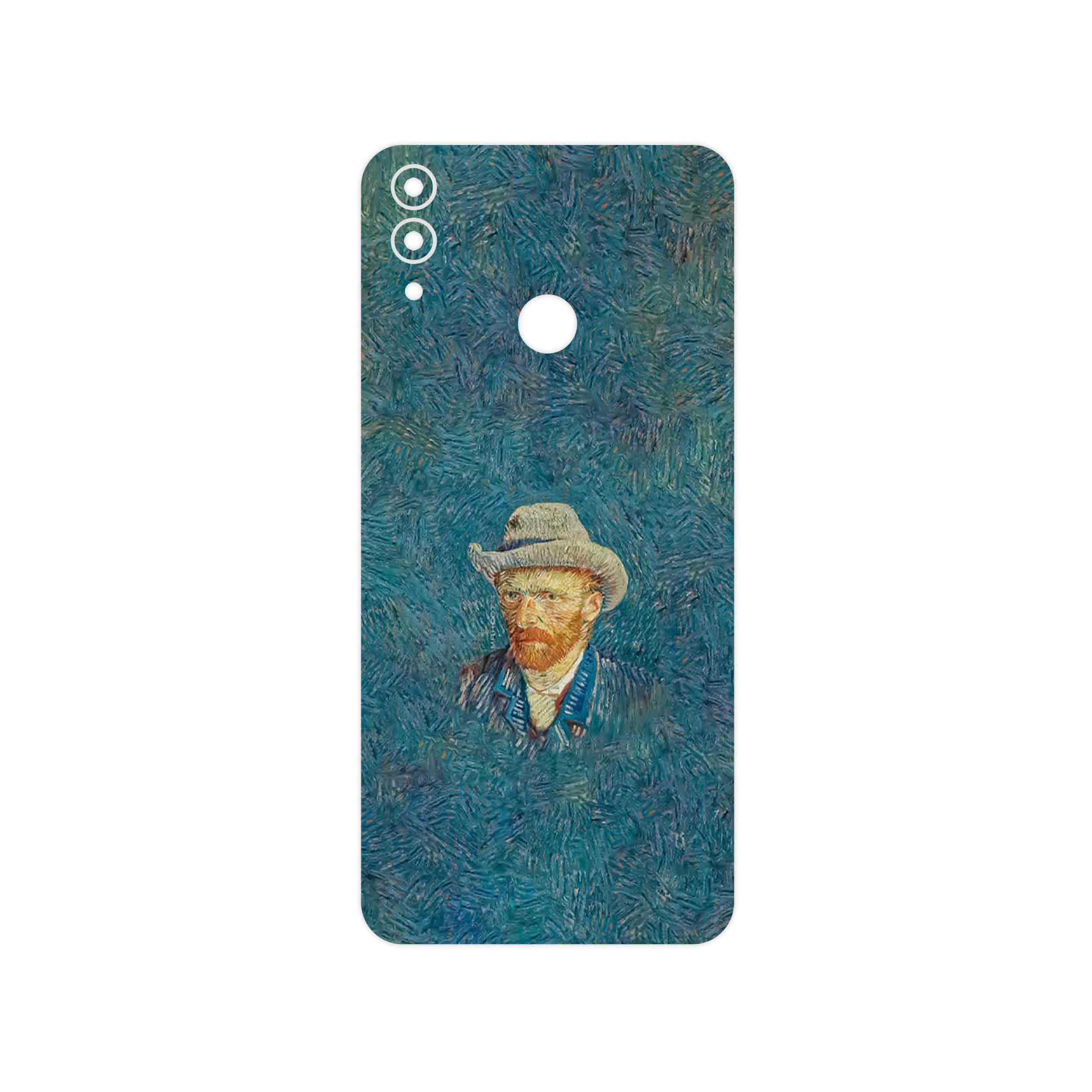 برچسب پوششی ماهوت مدل Self portrait with a gray felt hat مناسب برای گوشی موبایل آنر 8C