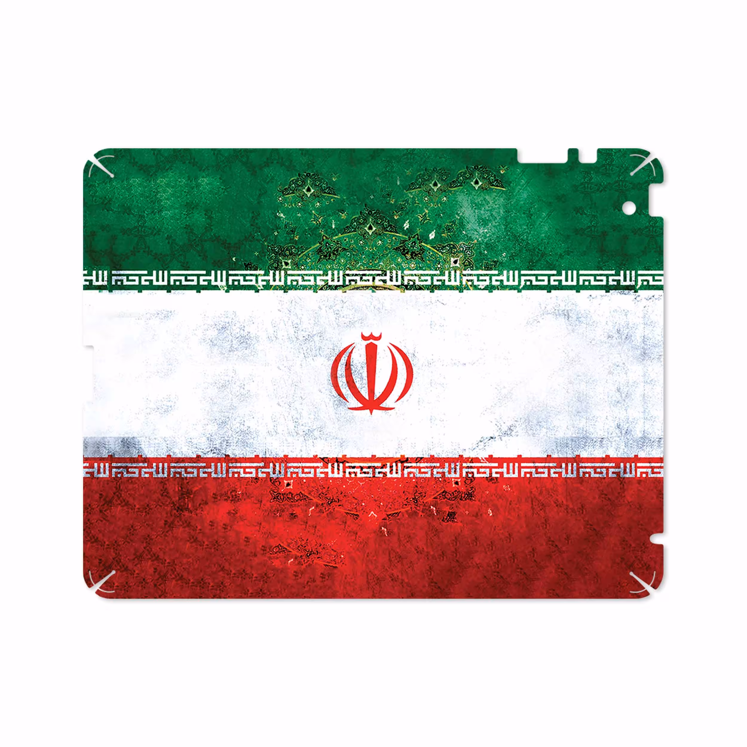 برچسب پوششی ماهوت مدل Iran-Flag-1 مناسب برای تبلت اپل iPad 2 2011 A1397