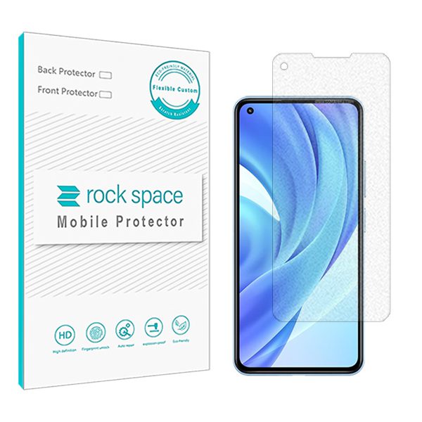گلس شیائومی Xiaomi Mi 11 Lite مدل نانو هیدروژل گیمینگ برند راک اسپیس کد S