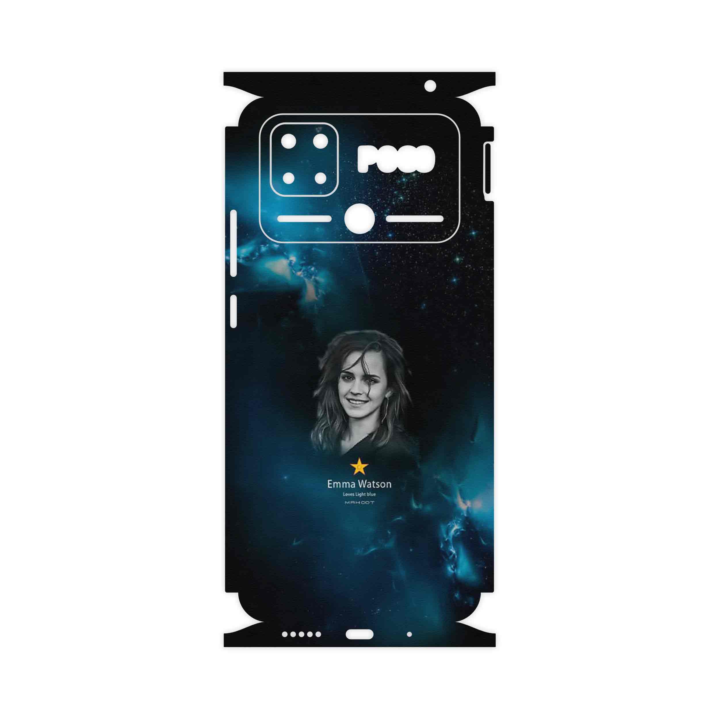 برچسب پوششی ماهوت مدل Emma Watson-FullSkin مناسب برای گوشی موبایل شیائومی Poco C40