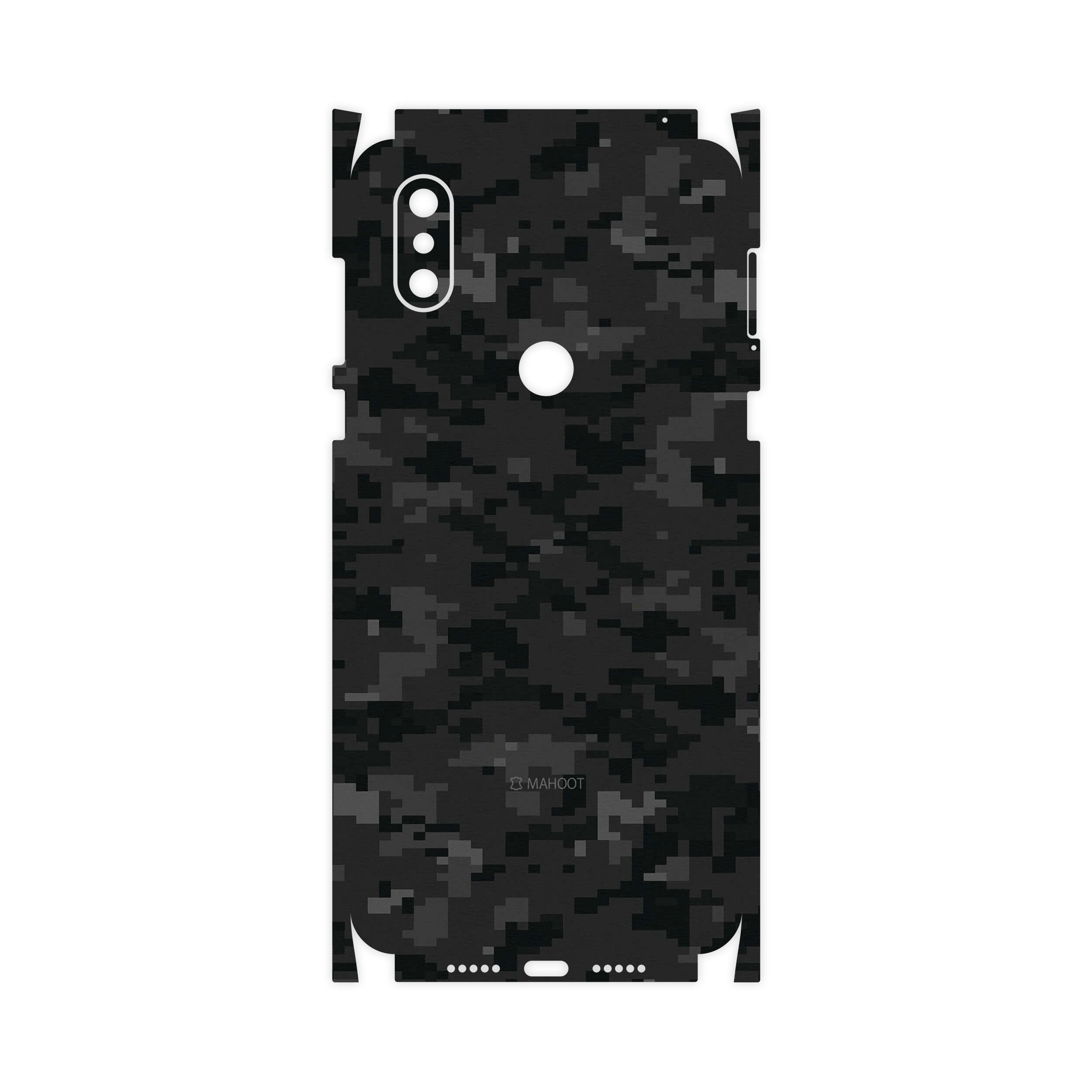 برچسب پوششی ماهوت مدل Night-Army-Pixel-FullSkin مناسب برای گوشی موبایل شیائومی Mi Mix 3