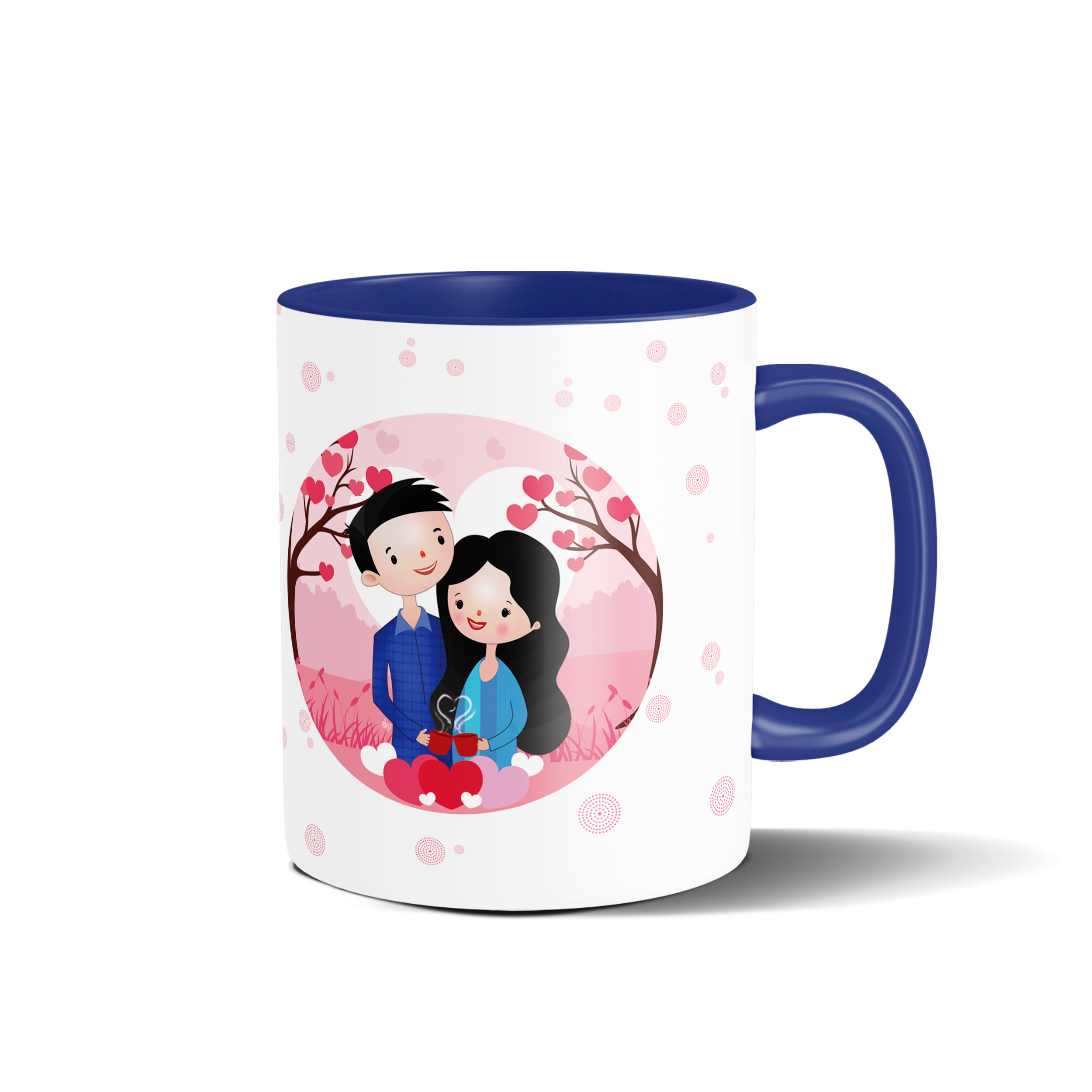 ماگ رنگی طرح عاشقانه کد R20119