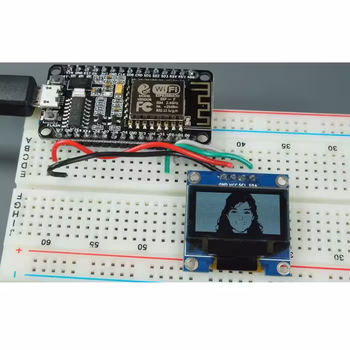 ماژول صفحه نمایش OLED مدل I2C کد 2